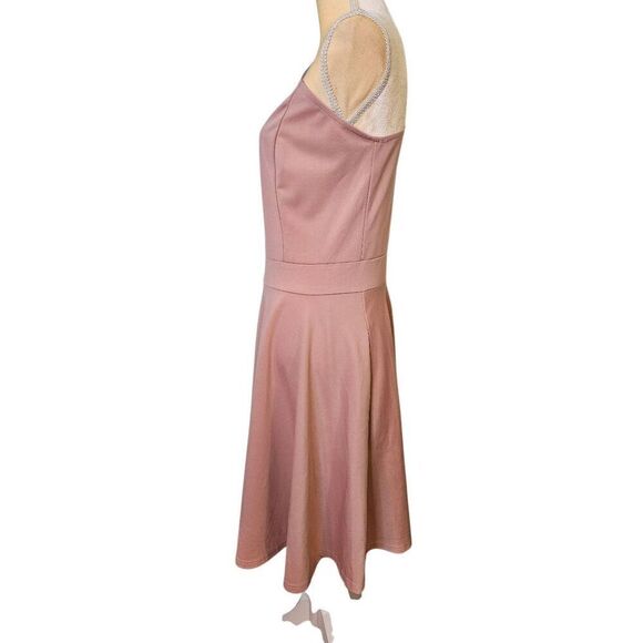Jasambac mauve one shoulder midi dress. Size XL. - Picture 2 of 6